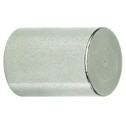 MAUL Neodym Magnete Ø 2,0 x 2,5 cm 2 Stück silber