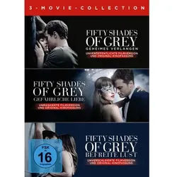 Fifty Shades of Grey - 3-Movie Collection [3 DVDs]