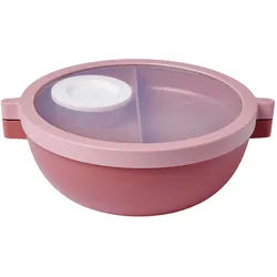 MEPAL Bento Lunchbowl VITA runde Lunchbox 1,5 Liter vivid mauve
