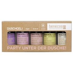Benecos Duschgel Minis 5 Sorten Geschenkset 5x50 ml Frauen
