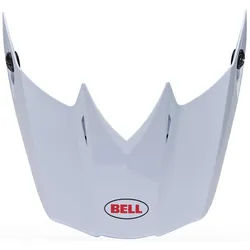 Bell MX-10 MIPS Helmschirm, weiss für Männer