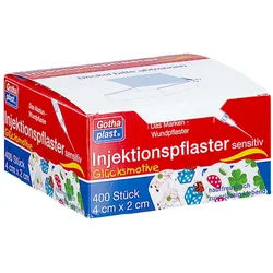 Gothaplast Injektionspfl.glücksmotive 2x4 Cm