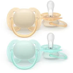 Philips Avent Ultrasoft SCF091/40 0-6 m Schnuller Neutral 2 St.