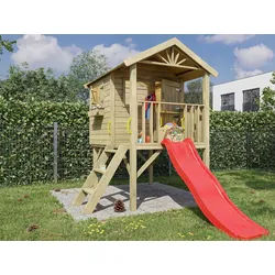 Prestige Garten Spielturm Prestige Garden Stelzenhaus Funny braun|grün
