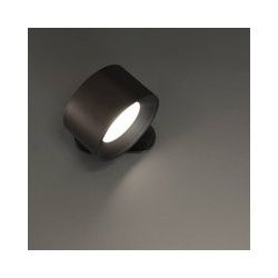 LED-Akku-Wandleuchte Magnetics, schwarz, CCT, mit Magnet