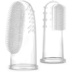 Haakaa Baby Fingerzahnbürste 1 St transparent