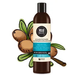 P-Beauty Cosmetic Accessories Haarspülung Haar Conditioner Haarspülung Haarpflege Haarkur Arganöl Hello Nature, 1-tlg., Haarspülung, Conditioner, Haarpflege, Arganöl