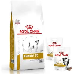 ROYAL CANIN Urinary S/O USD 20 Small Dog 8kg + Royal Canin Urinary Treats Hundeleckerli 2x230g