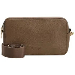 Seidenfelt Manufaktur Umhängetasche Bjuv - Umhängetasche 24 cm (olive/gold) grün