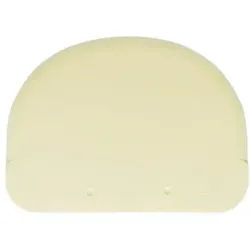 SCHNEIDER Teigschaber, elfenbein, Stielschaber aus PP-Kunststoff, Ausführung: Cremeschaber, 120 x 88 mm