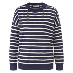 Le pull en 100% SUPIMA®-coton Peter Hahn bleu