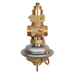 Danfoss Vol.-stromregl. m. Stellv. AVQMT DN40, Kvs 16,0, PN25, GGG-40,3, G 2A