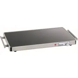Bartscher WP150 1/1 GN Warmhalteplatte, Wärmeplatte ausgelegt für 1/1 GN- Behälter, Maße: 305 x 570 x 40 mm