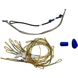 Duotone Front Bridle Set right side grey Rebel 2019-2020 Kite, Kitegröße in m2: 11.0