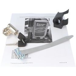E-BIKE VISION Montage Kit Gazelle Easy Glider, Lock with mounting for Gazelle Easy Glider 26V