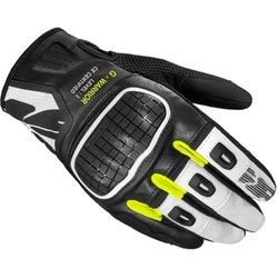 Spidi G-Warrior Motorradhandschuhe, schwarz-weiss, Größe XL für Männer