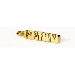 PURELEI Gemini Letter Charm