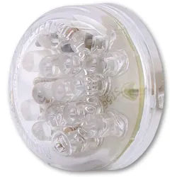 SHIN YO LED-Rücklicht, DISC, Klarglas, E-gepr.