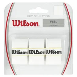 Wilson Griffband Pro Overgrip Sensation 3 Pack weiß