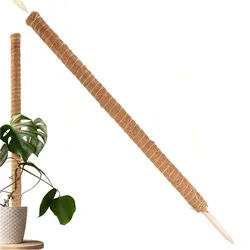 Gravidus ​Erweiterbare Rankhilfe 110 cm mit Kokosfilz für Zimmerpflanzen​