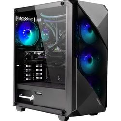 Hyrican Striker 6901 i5-12400F 16GB 1TB SSD RTX 3060 Ti W11 (Intel Core i5-12400F, 16 GB, 1000 GB, SSD), PC, Schwarz