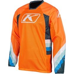 Klim Mojave 2023 Motocross Jersey, weiss-blau-orange, Größe XL für Männer