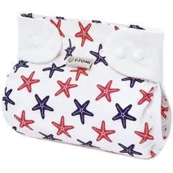 T-Tomi Orthopädisches Spreizh√∂schen für breites Wickeln - druckkn√∂pfe Starfish (5-9 kg) 1 St