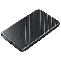 ORICO Festplatten-Gehäuse 25PW1C-C3-BL-EP 2,5"-HDD-/SSD-Gehäuse Laufwerkgehäuse schwarz