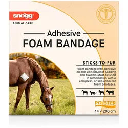 Snögg Animal Polster - selbstklebender Schaumstoffverband für Tiere Bandage(s) 2 m