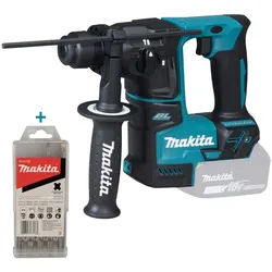 Makita Akku Bohrhammer inklusive Bohrerset - DHR171Z - SDS+ ohne Akku/Ladegerät
