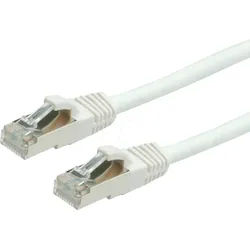 VALUE 21991266 - Patchkabel Cat.6 S/FTP PIMF weiß 5 m