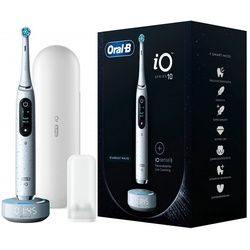 Oral-B Elektrische Zahnbürste iO Series 10 - Elektrische Zahnbürste - stardust white weiß