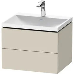 Duravit L-Cube c-shaped Set wandhängend Taupe Supermatt 600x480x480 mm - LC6950O83830000 LC6950O83830000