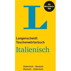 Schulbuch Langenscheidt Taschenwörterbuch Italienisch Italienisch - Deutsch / De diverse gelb