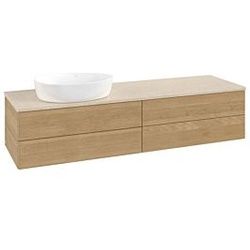 Villeroy & Boch Antao Waschtischunterschrank 1600x360x500mm L26013HN mit Beleuchtung FK/AP: HN/3