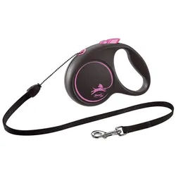 FLEXI Black Design Pink Lanyard S - 5m bis 12kg - Seil