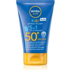 NIVEA SUN Kids Bräunungsmilch für Kinder 5 in 1 SPF 50+ 50 ml