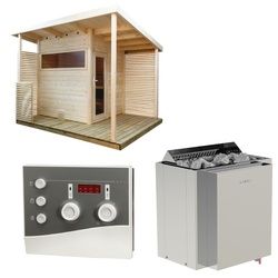 Sentiotec Sauna Komplettset Scala Medium | Viking Combi | 5 Pers.