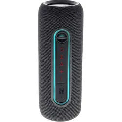 Mobiler Bluetooth 5.0 Party Lautsprecher (30W): mit LED-Beleuchtung, stossfest & wasserdicht (IPX5), anthrazit – für unvergessliche Partys überall