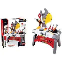 Jollity Spielwerkzeug Construction Set – Werkbank mit 44-teiligem Zubehör, (44-tlg)