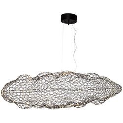 By Rydens Hayden LED Hängeleuchte matt schwarz 1360lm >80 Ra 2700K warmweiss dimmbar 40x76x27cm