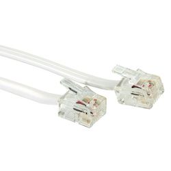 VALUE RJ12-Kabel 6P4C, grau, 6 m