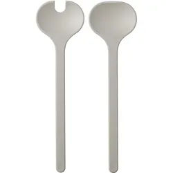 MEPAL Salatbesteck SILUETA 28,5 cm nordic white