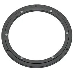 SO-TECH® Drehteller Drehkranz Drehscheibe 360 Grad Ø 328 mm belastbar bis 300 kg, (1-St) schwarz