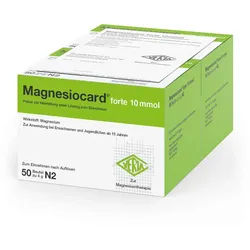 Magnesiocard forte 10mmol 100 St Pulver zur Herstellung einer Lösung zum Einnehmen
