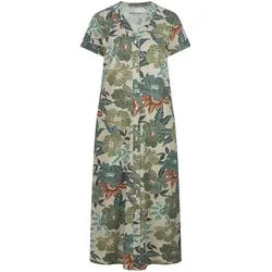 La robe en jersey Maria Green Cotton beige