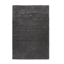 Xxxl Teppich , Anthrazit , Textil , Uni , rechteckig , 80x150 cm , pflegeleicht , Teppiche und Böden, Teppiche, Webteppiche