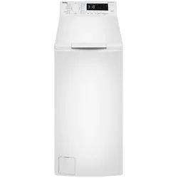 Amica Waschmaschine , Weiß , Metall , 40.0x87.5x61.0 cm , Restzeitanzeige, Kindersicherung, Aquastop, LED-Anzeigen, Unwuchtkontrolle, Schaumerkennung , Elektrogeräte, Standgeräte, Waschmaschinen