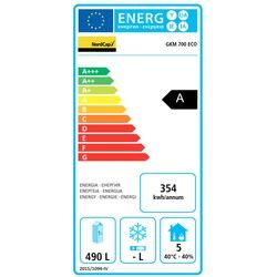 NordCap Umluft-Gewerbekühlschrank GKM 700 ECO für GN 2/1