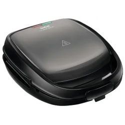 Tefal Sandwichmaker Snack Time, 700 Watt, Praktischer Sandwich Toaster auch als Waffeleisen verwendbar, 1 Sandwichmaker